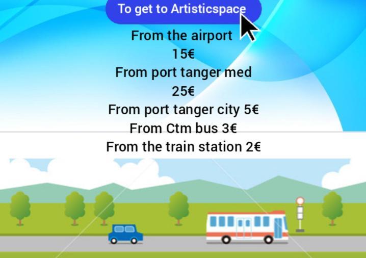 Aertisticspace In The Center Room 7 丹吉尔 外观 照片